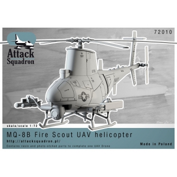 72020 MQ - 8B Fire Scout UAV helicopter