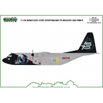 D144156 C-130 Hercules 45th Anniversary in Belgian Air Force