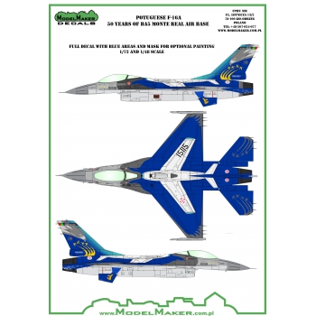 D48070 Potuguese F-16A 50 Years of BA5 Monte Real Air Base