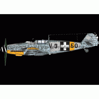 HAD48176 Messerschmitt Bf 109 G-2/G-4 (HunV.3+13; V.3+50)