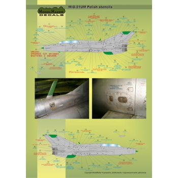 D48020 MiG-21PFM/M/MF/bis/UM Polish stencils