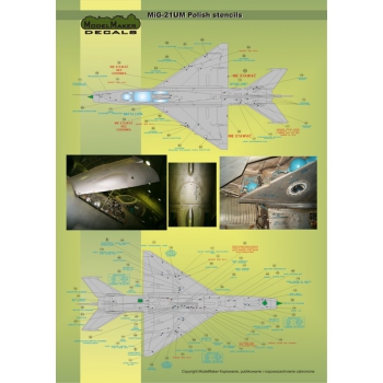 D48020 MiG-21PFM/M/MF/bis/UM Polish stencils