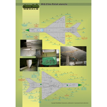 D48020 MiG-21PFM/M/MF/bis/UM Polish stencils