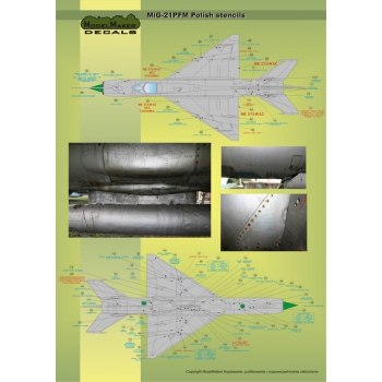 D48020 MiG-21PFM/M/MF/bis/UM Polish stencils