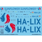 HAD72069 Lisunov Li-2 HA-LIX Sun Flower