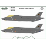 D48218 Belgian F-35 generic set 