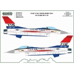 MD48225 USAF F-16C Viper Demo 2024 50 Years of F-16 MASK SET