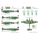 48155 Messerschmitt Bf 110 D-3/E-2 “Africa” part 2 decal sheet 1:48