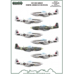MD32102 303 Squadron North Ameriacan Mustangs mask + decal