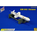 K48084 AGM-84G-1 Harpoon For TAMIYA 2 pcs