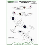 IM48702 Supermarine Spitfire roundels and fin flashes - LATE