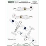 IM32703 HAWKER HURRICANE   ROUNDELS AND FIN FLASHES - EARLY