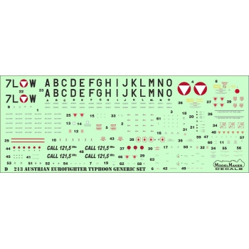 D48213 Austrian Eurofighter Typhoon generic set (Kopia)