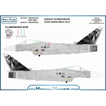 D48221 German Eurofighter  NATO Tiger Meet 2013 