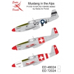 ED48024 Mustang in the Alps - P-51B-10-NA (42-106438) tested by Swiss Air Force